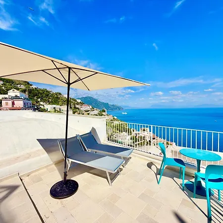 Maison Mareamalfi Vettica Ferienhaus